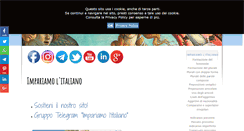 Desktop Screenshot of impariamoitaliano.com